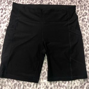 Black Biker Shorts